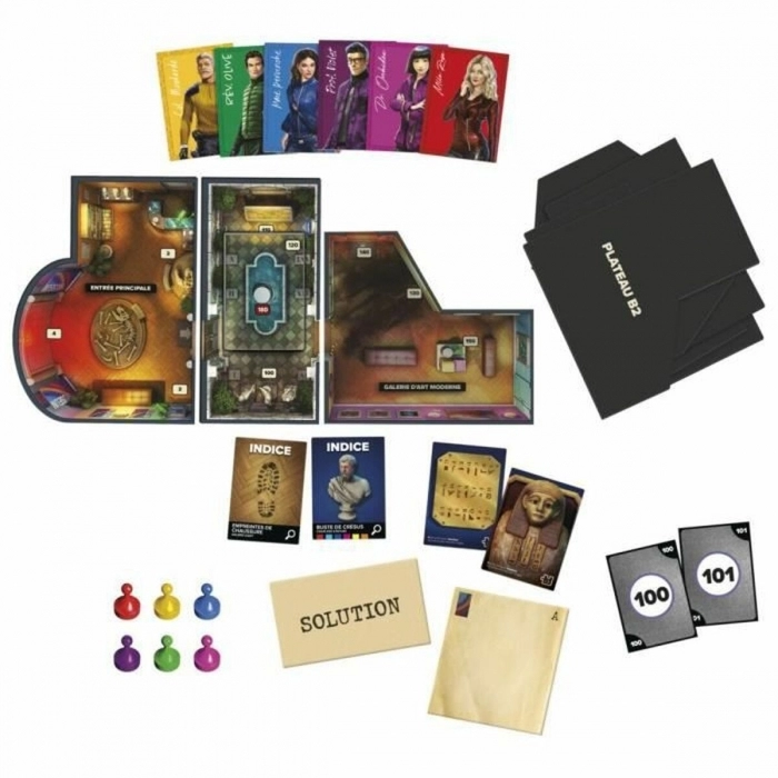 Juego de habilidad Hasbro Cluedo Vol Au Musée (FR)