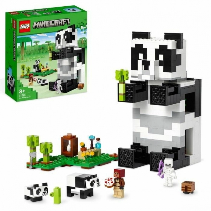 Playset Lego Panda Minecraft 553 Piezas