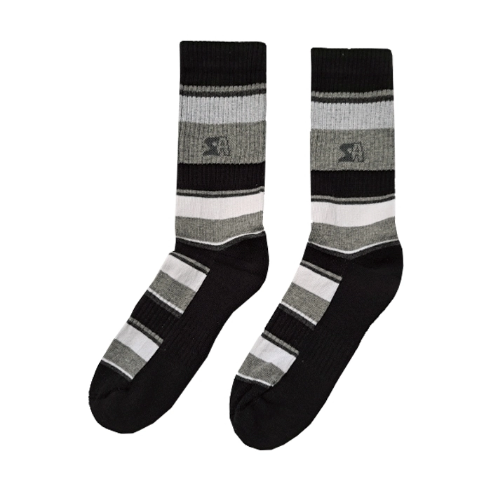 Calcetines a Rayas Gris Oscuro Calcetines a Rayas Gris Oscuro
