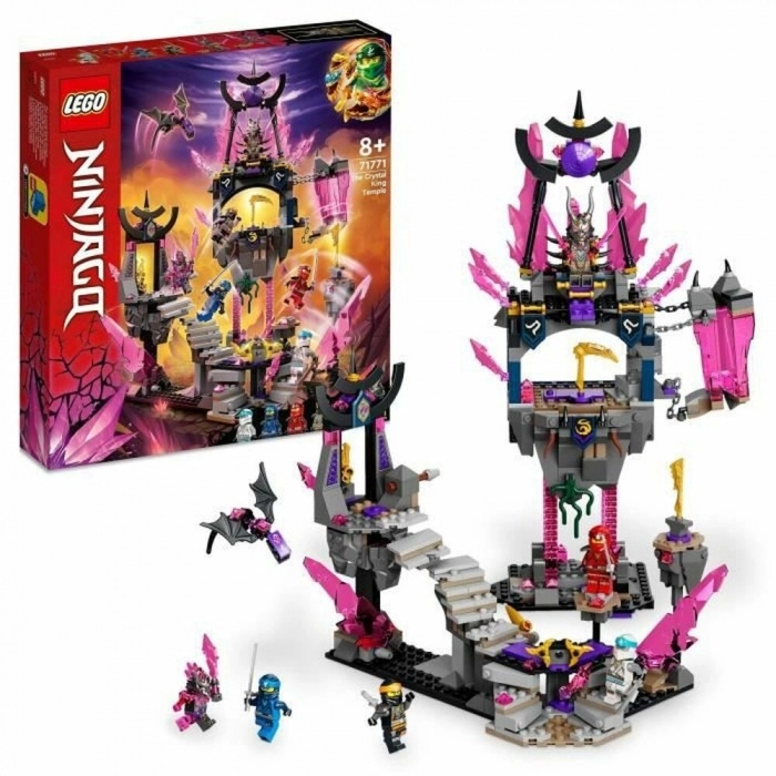 Playset Lego  NINJAGO 71771 Temple of Crystal King (703 Piezas)