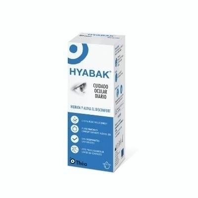 Hyabak Solución Hidratante Lentes de Contacto 10