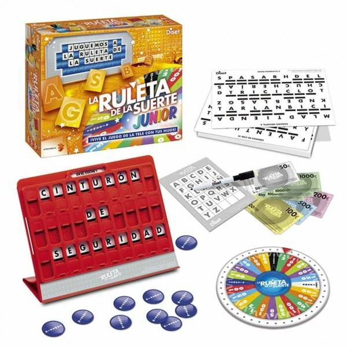 Juego Educativo Diset La Ruleta De La Suerte Junior