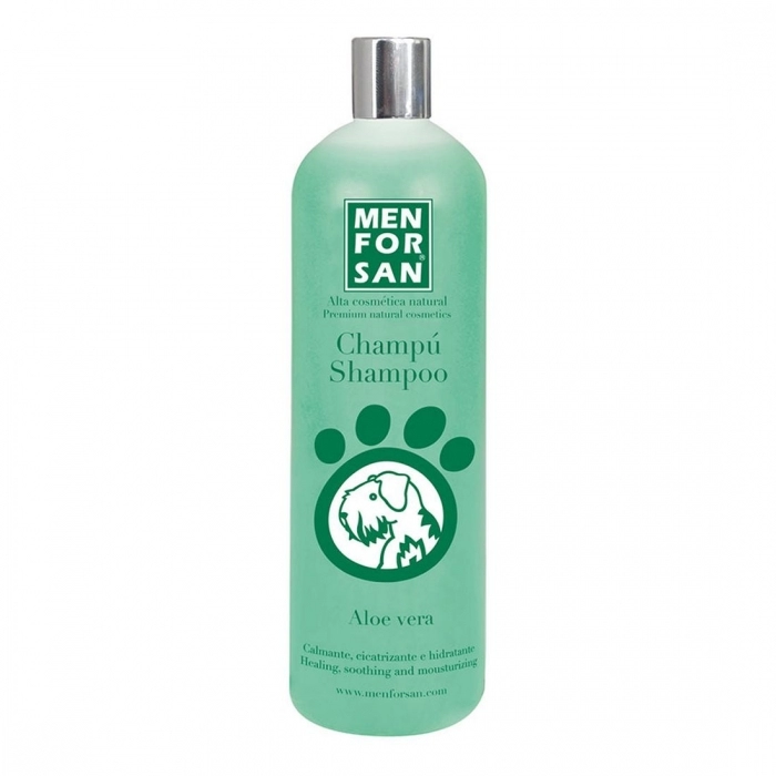 Champú para mascotas Menforsan Perro Aloe Vera (1000 ml)