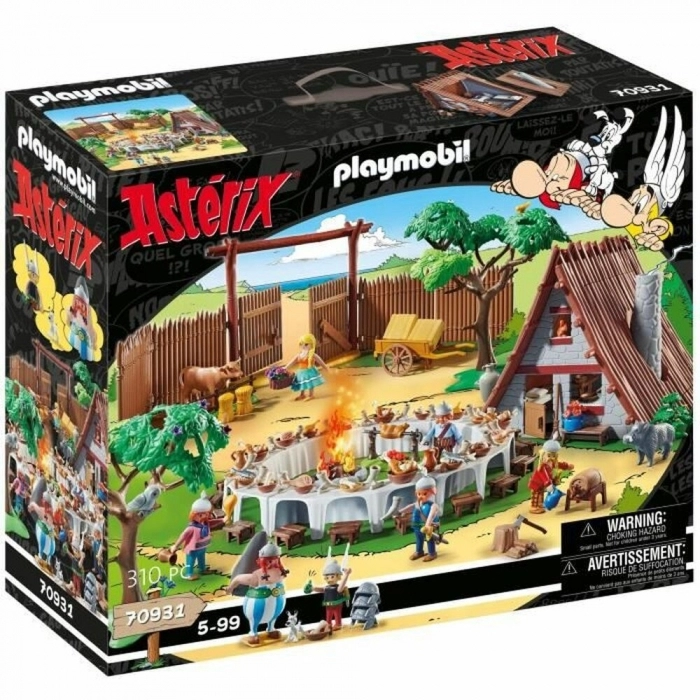 Playset Playmobil 70931 Astérix Pueblo