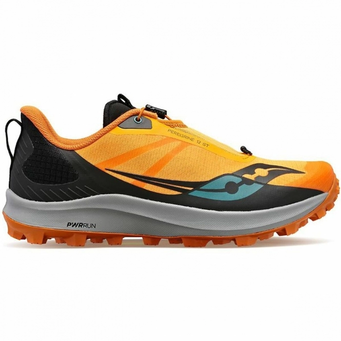 Saucony peregrine on sale hombre naranja