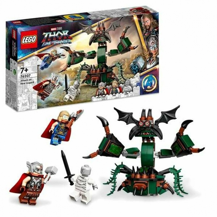 Juego de Construcción Lego Thor Love and Thunder: Attack on New Asgard