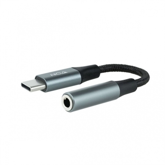 Adaptador USB C a Jack 3.5 mm NANOCABLE 10.24.1204 Gris