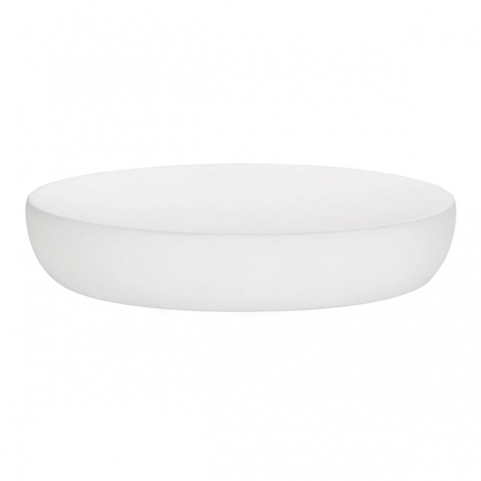 Jabonera Andrea House Mate Blanco Poliresina (13,5 x 9 x 2,5 cm)