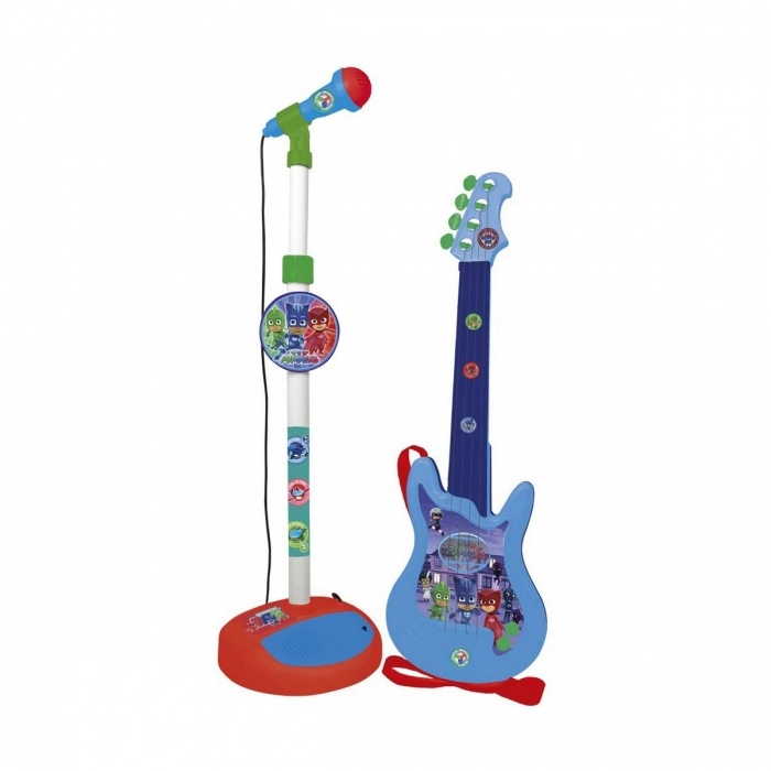 Guitarra Infantil Reig Micrófono Azul