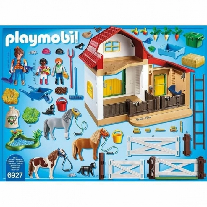 Playset Playmobil 6927 Pony Granja