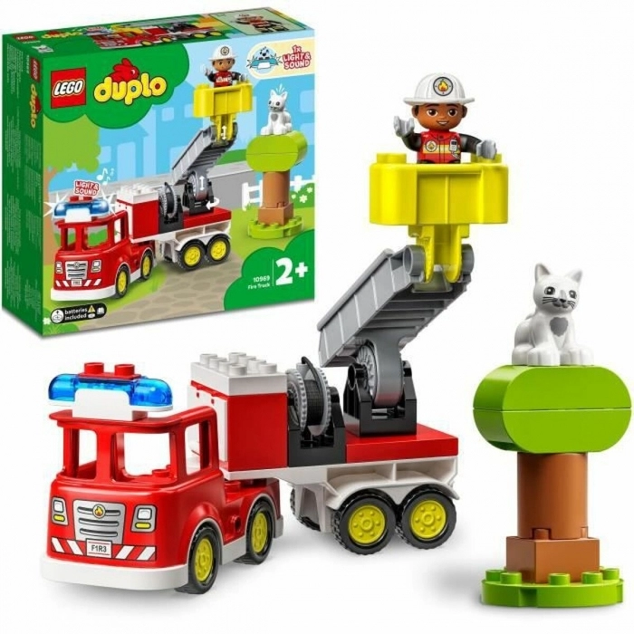 Playset Lego DUPLO Town 10969 Fire Truck (21 Piezas) Playset Lego DUPLO Town 10969 Fire Truck (21 Piezas)