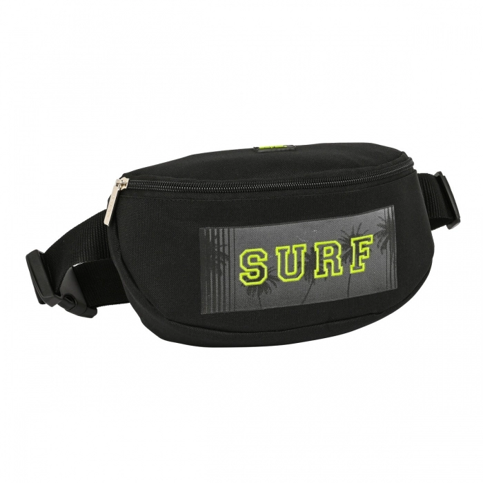 Riñonera Safta Surf Negro (23 x 14 x 9 cm)