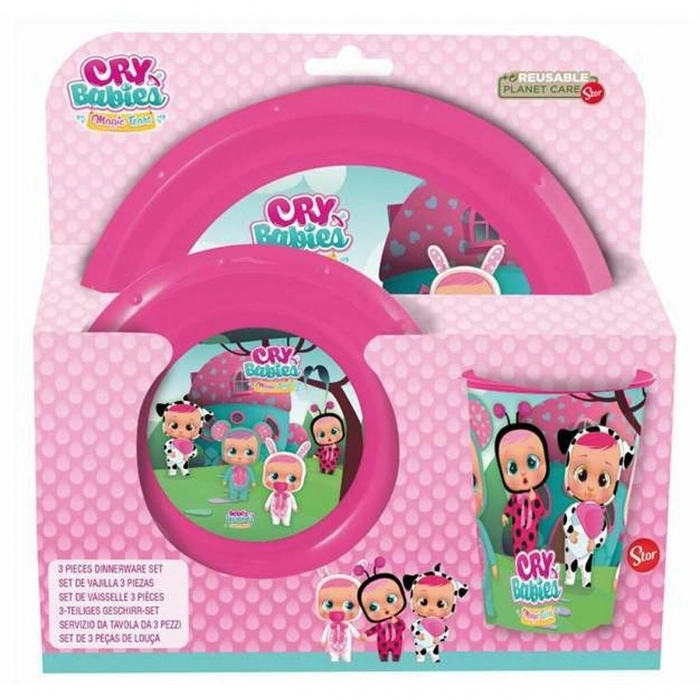 Pícnic IMC Toys Cry Babies Rosa Playset Pícnic IMC Toys Cry Babies Rosa Playset