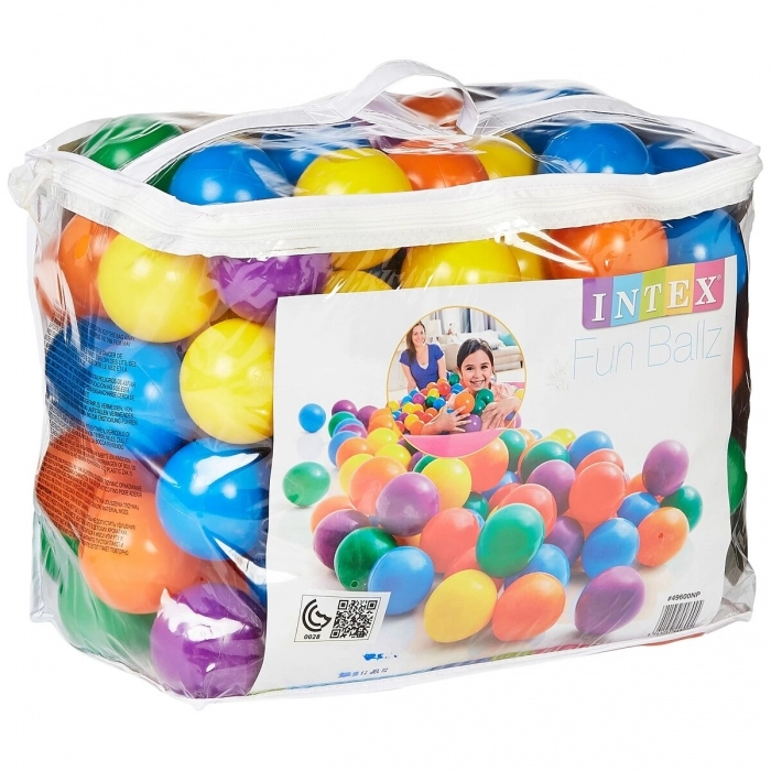 Bolas Intex Fun Ballz Multicolor 100 Piezas