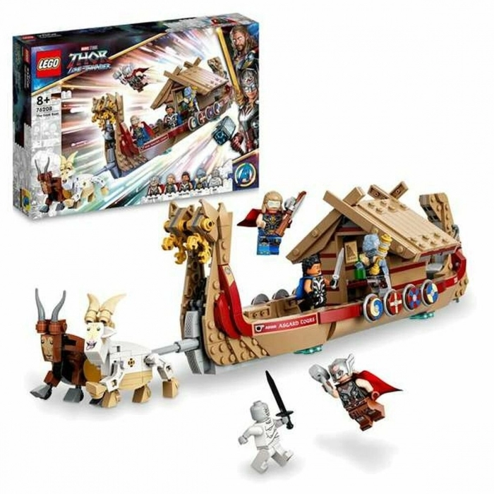 Juego de Construcción Lego Thor Love and Thunder: The Goat Boat