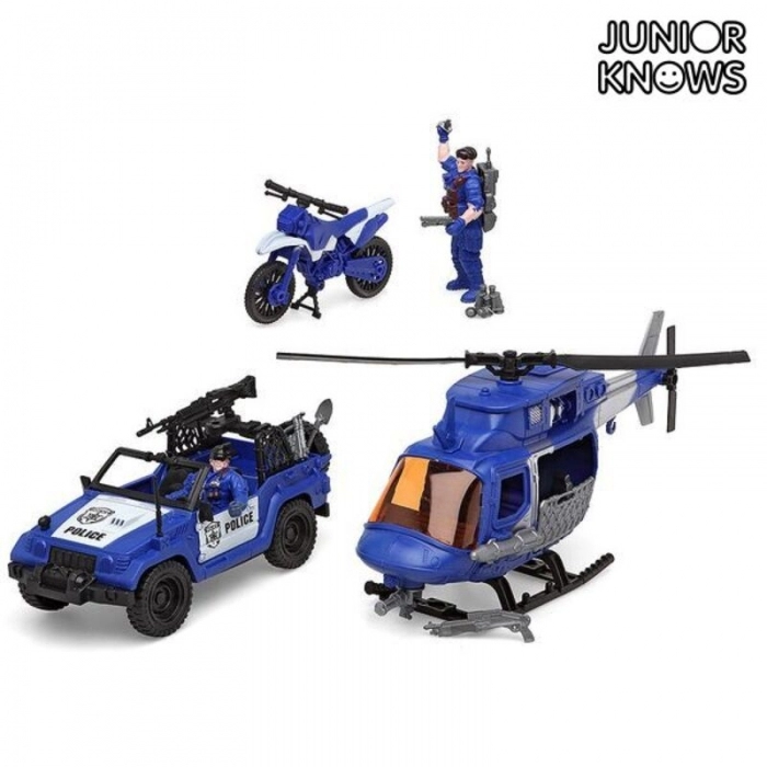 Set Equipo de Rescate Junior Knows 6101 (4 pcs)