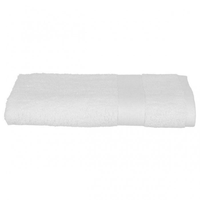 Toalla de baño Atmosphera Algodón Blanco 450 g/m² (50 x 90 cm)