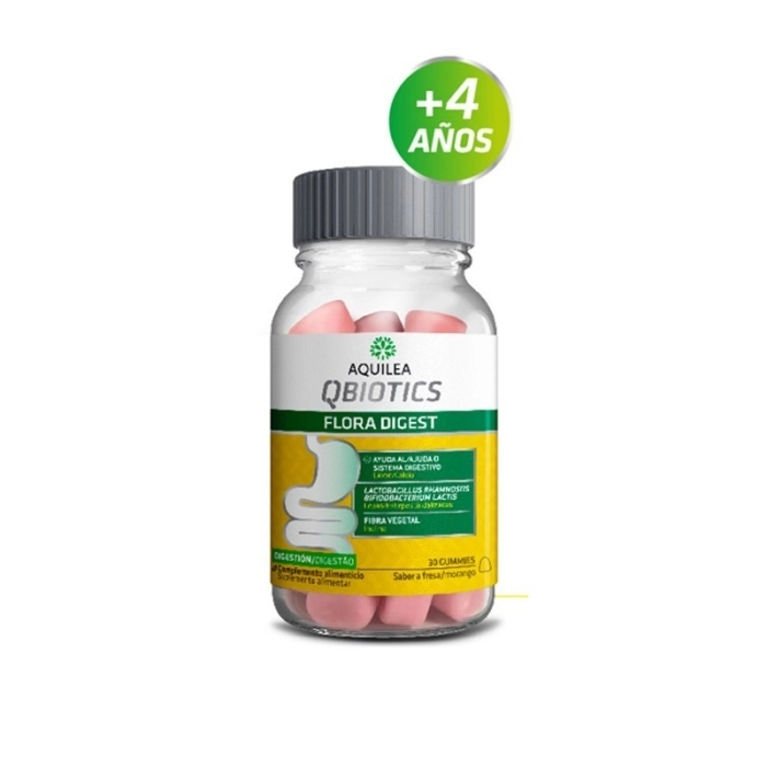 Aquilea qbiotics flora digest 30 gummies