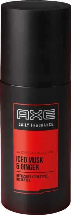Axe Daily Fragrance Adrenaline Iced Musk & Ginger Axe Daily Fragrance Adrenaline Iced Musk & Ginger