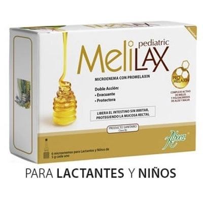 Melilax pediatric microenemas 5 g 6 unidades