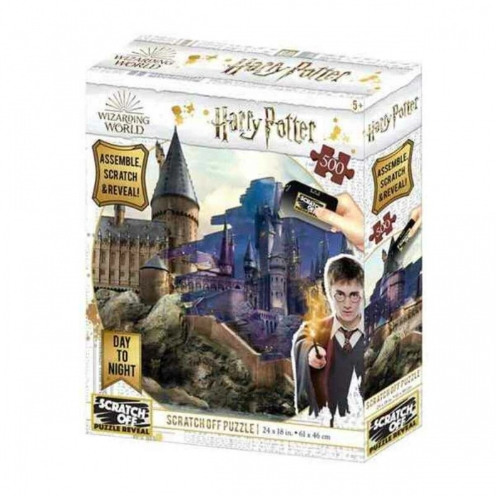Puzzle Harry Potter Hogwarts Day and Night (500 pcs)