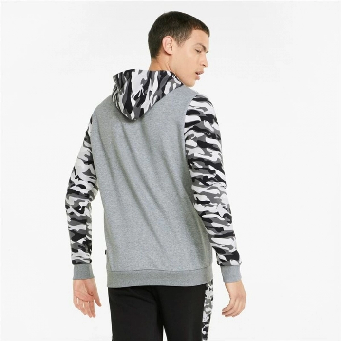 Sudadera Con Capucha Hombre Puma ESS Camo Negro Gris Blanco Camuflaje -  Comprar online en