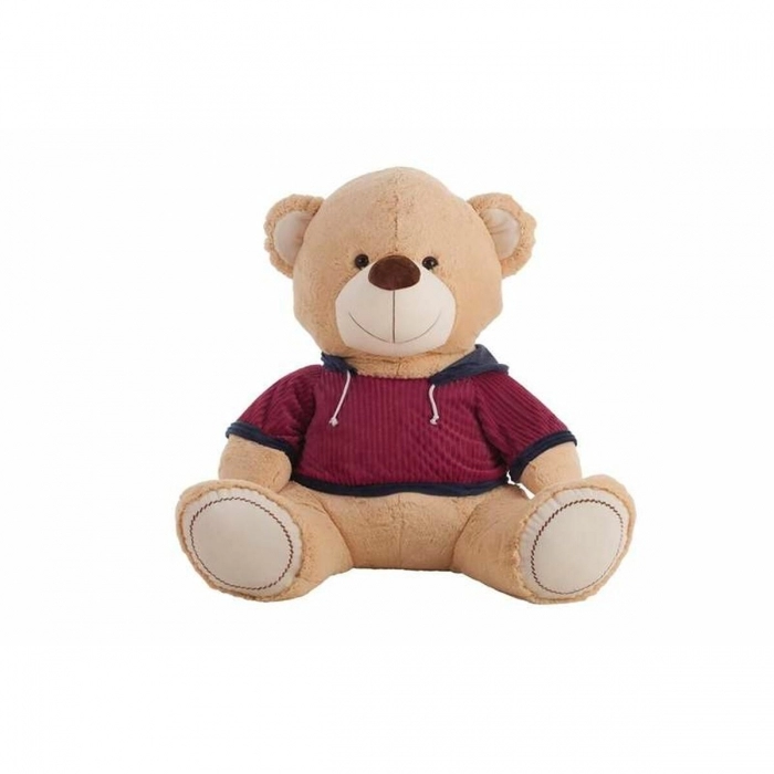 Oso de Peluche Sport Sudadera con Capucha 80 cm