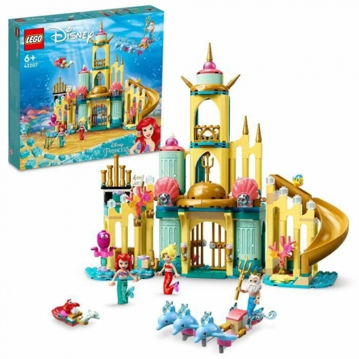 Playset Lego 43207 Disney Ariel's Undersea Palace (498 Piezas)