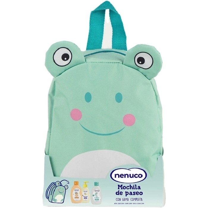 Set Mochila de Paseo Agua de Colonia 200ml + Jabón Líquido 200ml + Champú 200ml