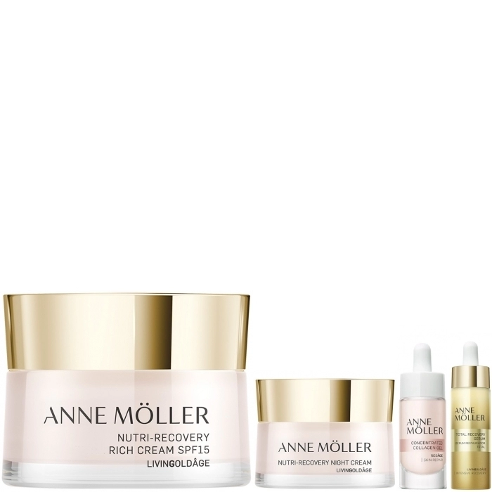 Set Livingoldâge Nutri-Recovery Rich Cream SPF15 + Minitallas Set Livingoldâge Nutri-Recovery Rich Cream SPF15 + Minitallas