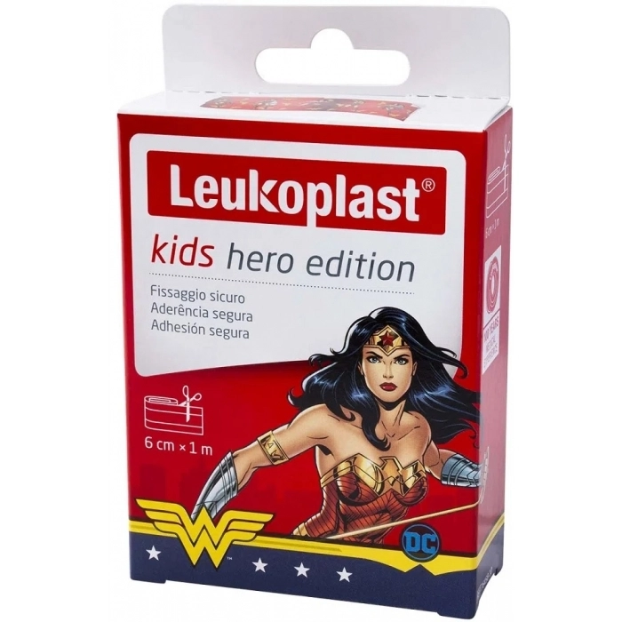 Leukoplast Kids Aposito Adhesivo Wonder Woman Leukoplast Kids Aposito Adhesivo Wonder Woman