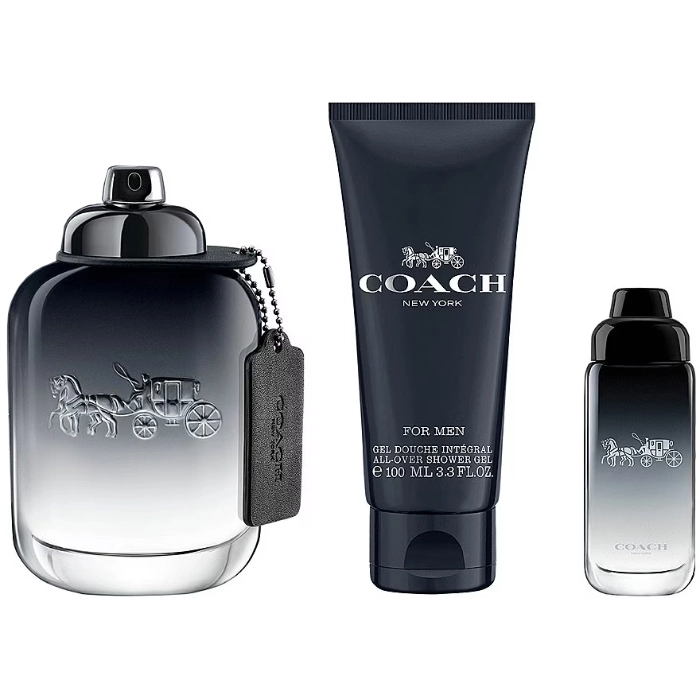 Set Coach For Men 100ml + 15ml + Shower Gel 100ml Set Coach For Men 100ml + 15ml + Shower Gel 100ml