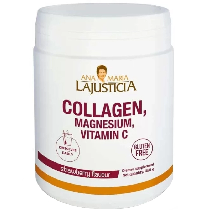 Colageno + Magnesio + Vitamina C Sabor Fresa Colageno + Magnesio + Vitamina C Sabor Fresa