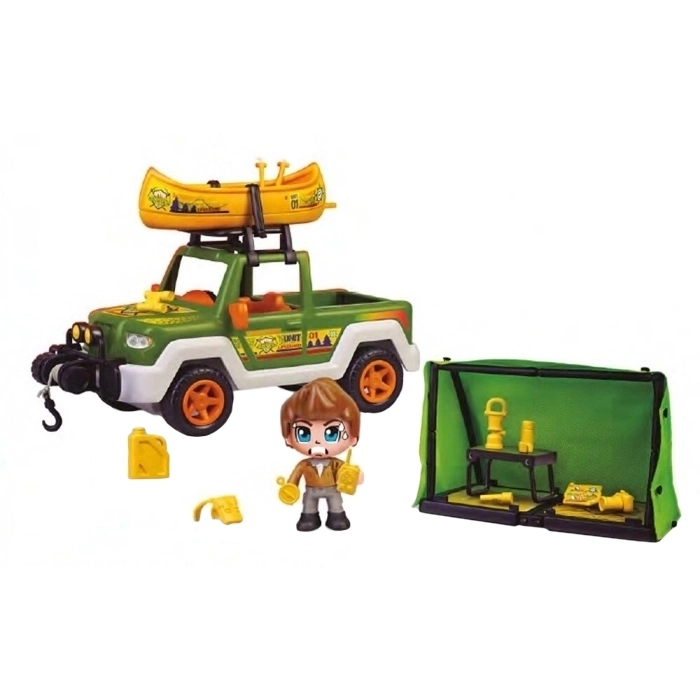 Pinypon Action Wild Coche Quad Con Canoa Pinypon Action Wild Coche Quad Con Canoa