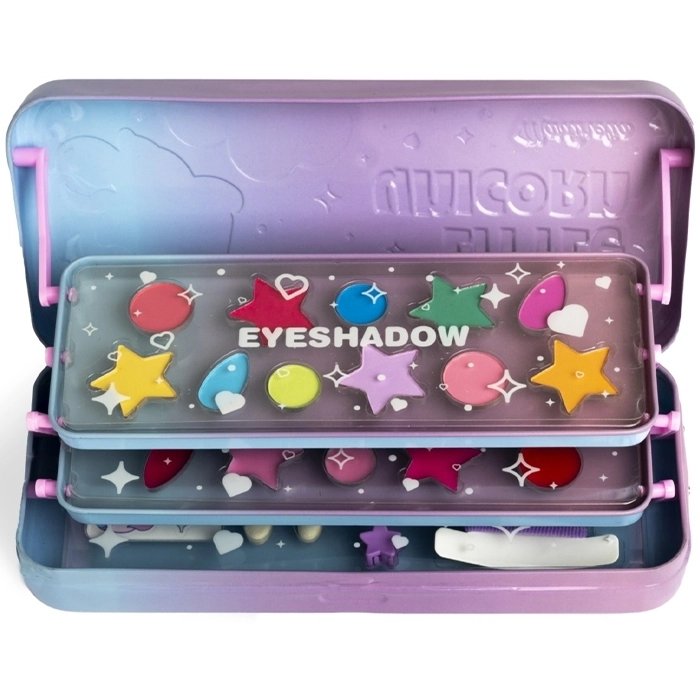 Set Little Unicorn Eyeshadow 8,1g + 4 Piezas Set Little Unicorn Eyeshadow 8,1g + 4 Piezas
