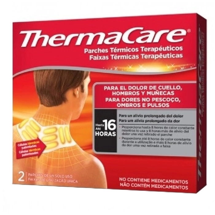 Thermacare parche térmico cuello hombro muñeca 2 parches Thermacare parche térmico cuello hombro muñeca 2 parches