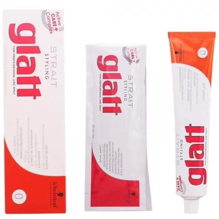 Strait Styling Glatt 0 Crema Desrizante 82ml + Bálsamo Neutralizante 2x40ml Strait Styling Glatt 0 Crema Desrizante 82ml + Bálsamo Neutralizante 2x40ml