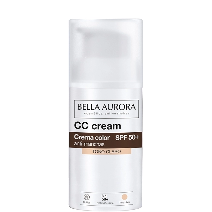 CC Cream antimanchas SPF50+ Tono Claro