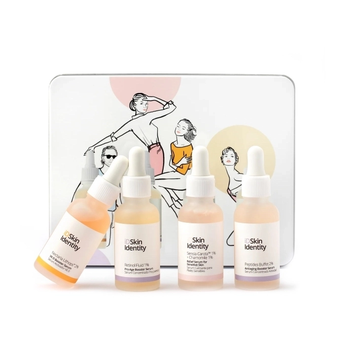 Set Sérums iD Skin Identity 4uds x 30ml + Caja Metálica