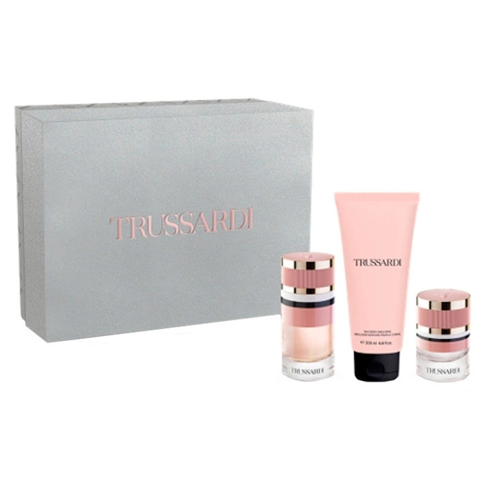 Set Trussardi 90ml + 30ml + Silk Body Emulsion 200ml