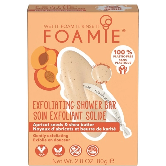 Exfoliating Shower Bar Apricot & Shea Butter Exfoliating Shower Bar Apricot & Shea Butter