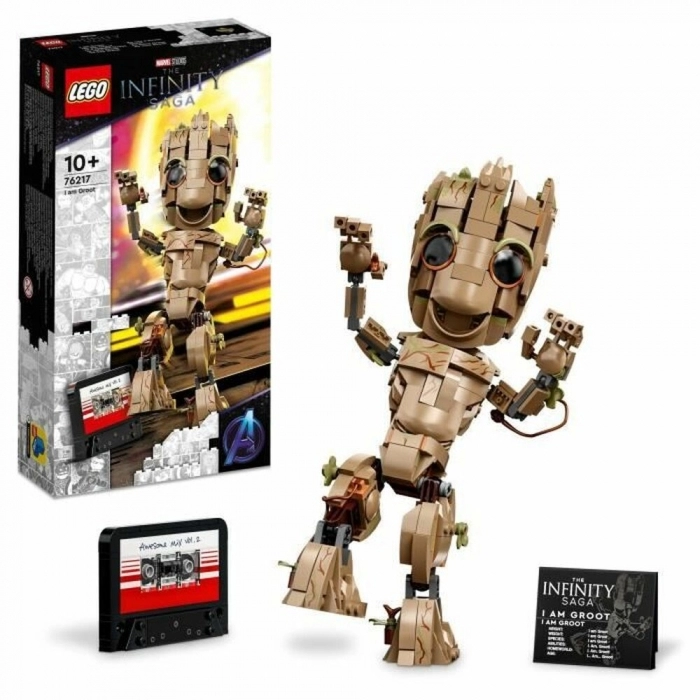 Playset Lego Marvel 76217 My Name is Groot, Guardians of the Galaxy 2 (146 Pieza
