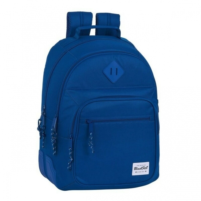 Mochila Escolar BlackFit8 Oxford Azul oscuro (32 x 42 x 15 cm)