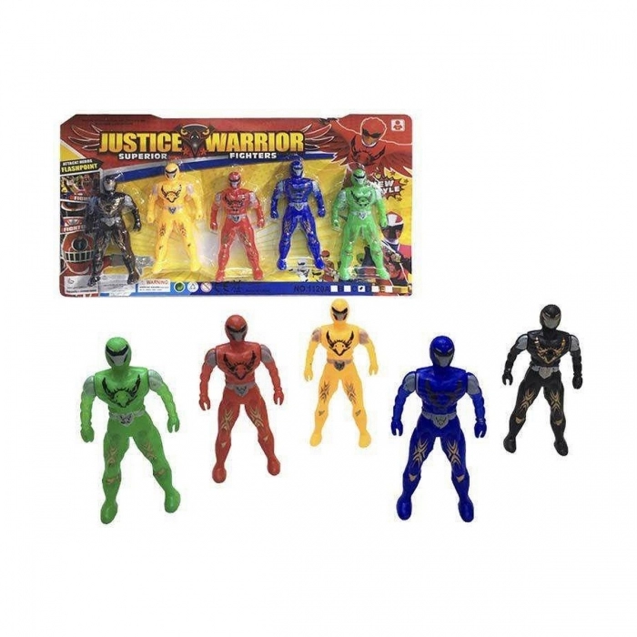Playset Justice Warrior 5 Piezas Playset Justice Warrior 5 Piezas