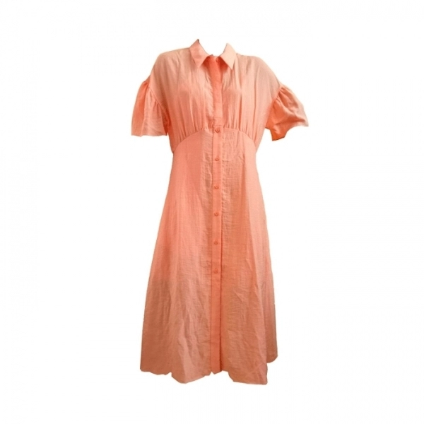 Vestido Camisero Naranja Pastel - Comprar en Perfumaniacos.com