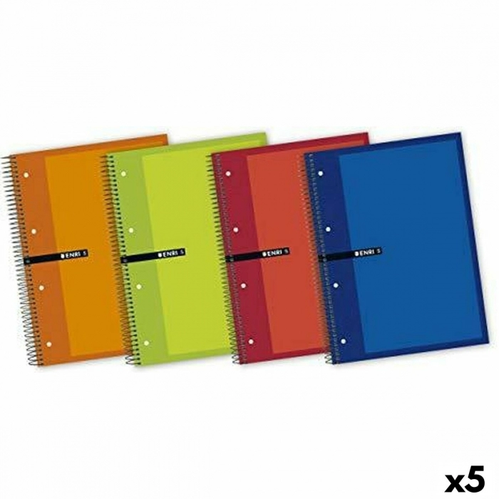 Cuaderno ENRI 60 gr 160 Hojas (5 Unidades)