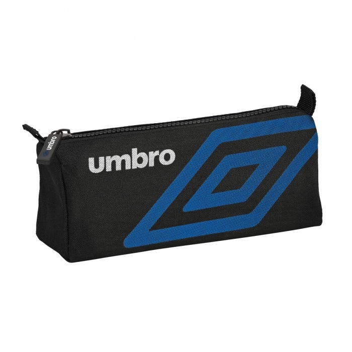 Estuche Escolar Umbro Flash Negro (21 x 8 x 7 cm)