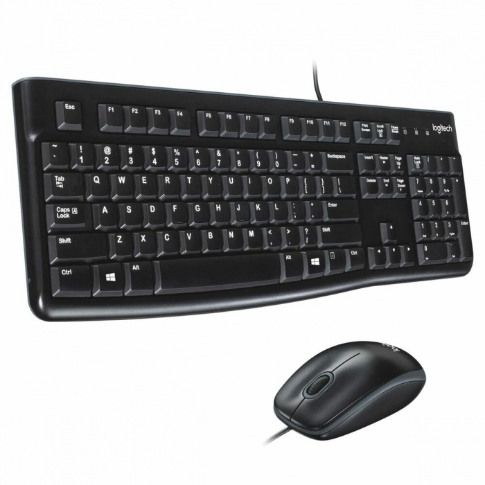 Teclado Logitech MK120 Negro QWERTY