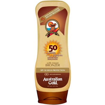 Lotion Sunscreen With Instant Bronzer SPF50