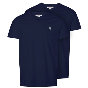 Pack 2 Camisetas Interiores Azul V Pack 2 Camisetas Interiores Azul V